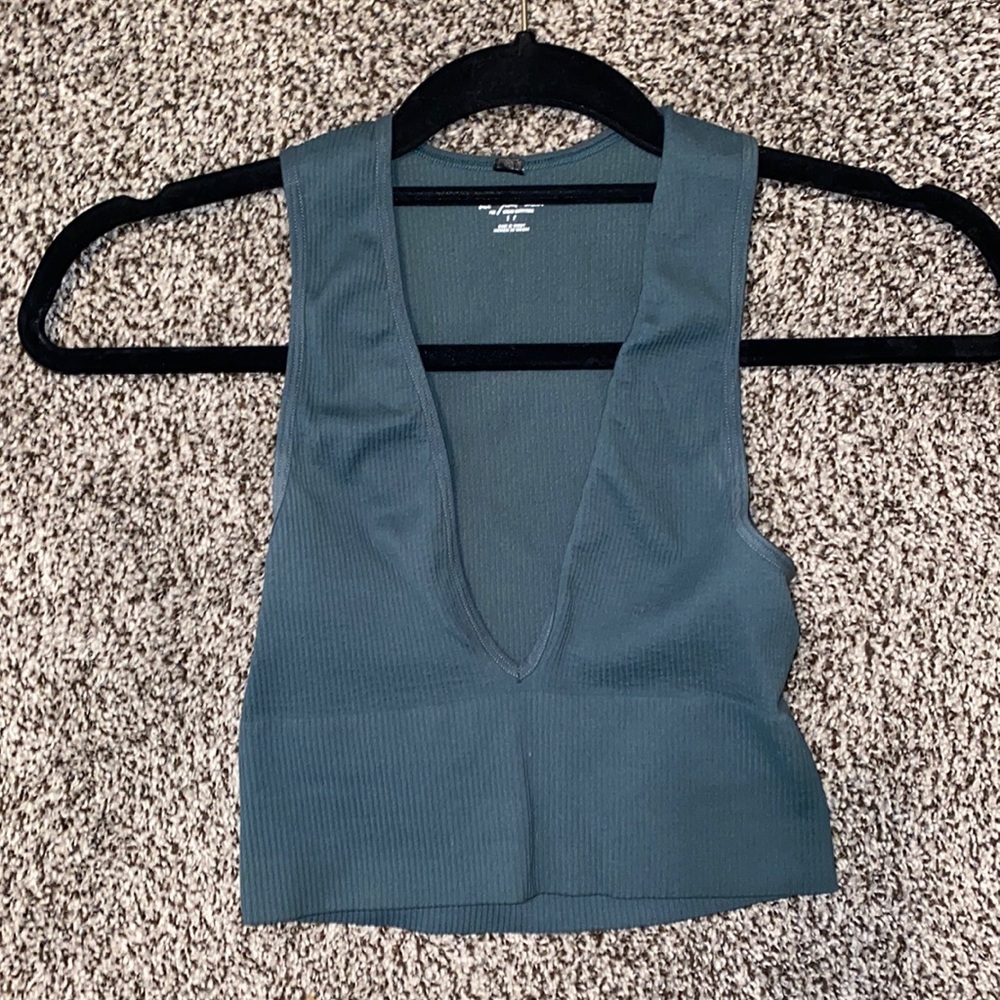 Urban Outfitters Olive Green Tank Top